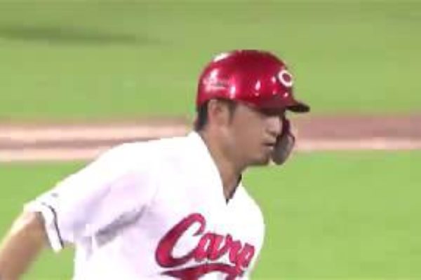 鈴木 誠也 24号 3ラン ホームラン 2019年8月20日 広島vsヤクルト
