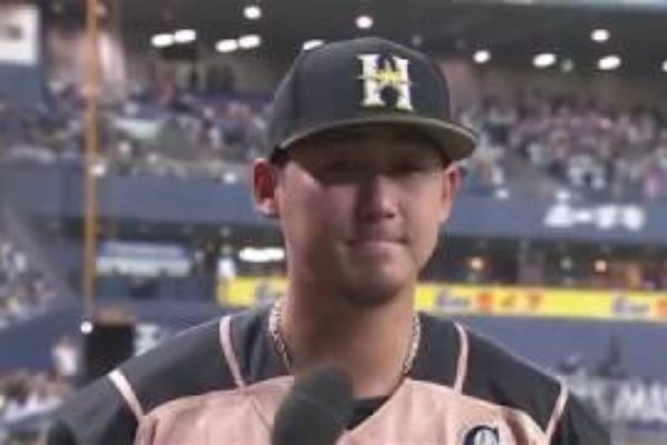 2019年8月25日 北海道日本ハム・中田翔選手ヒーローインタビュー